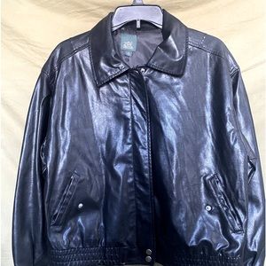 ❤️ Leather Jacket by: Wild fable